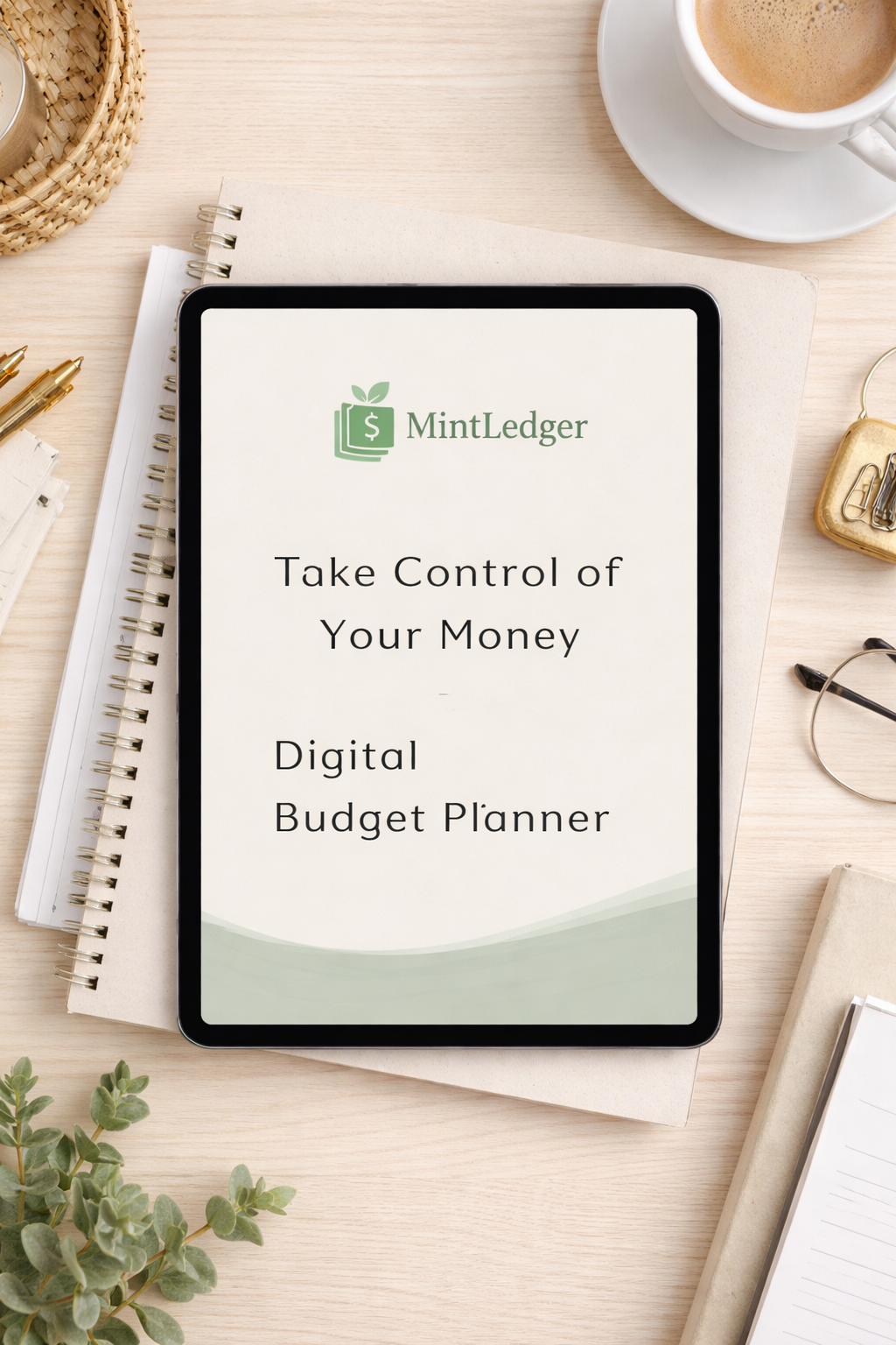 MintLedger Ultimate Budget Planner (Digital Download)